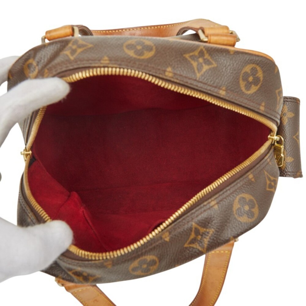 Louis Vuitton Monogram Excentrie Cité Handbag M51161 Brown Leather Women's LO... - Picture 9 of 11